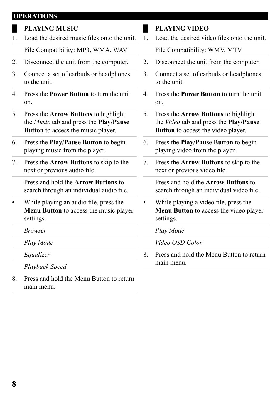 GPX ML759B User Manual | Page 8 / 12