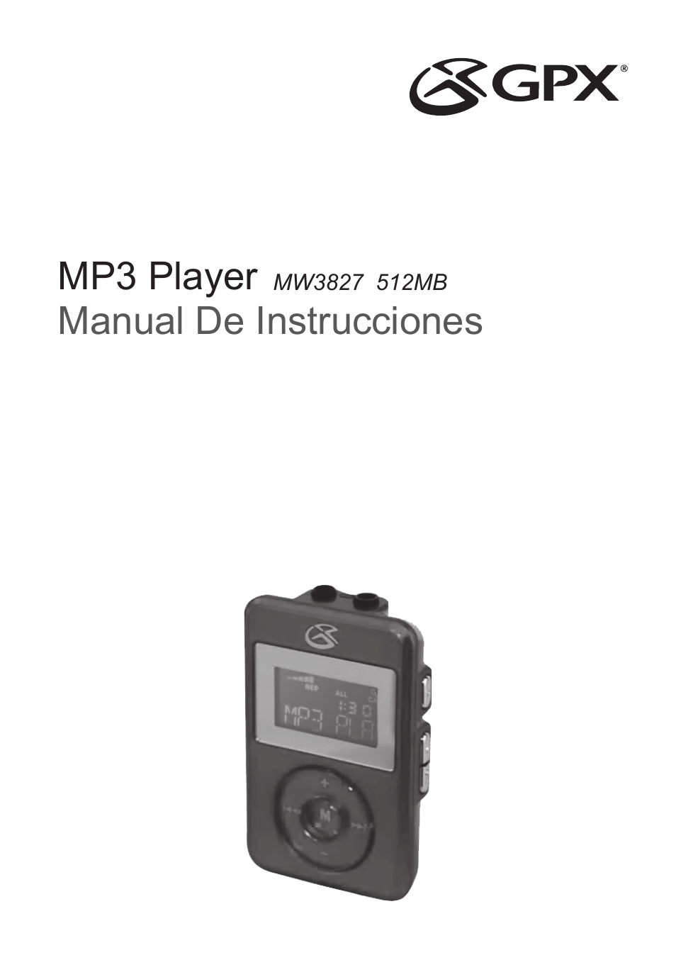 GPX MW3827 User Manual | 8 pages