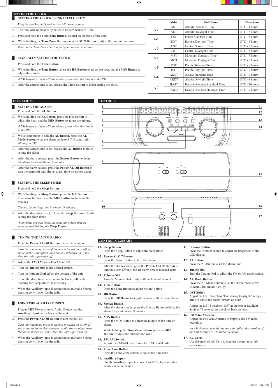 GPX C209B User Manual | Page 2 / 2