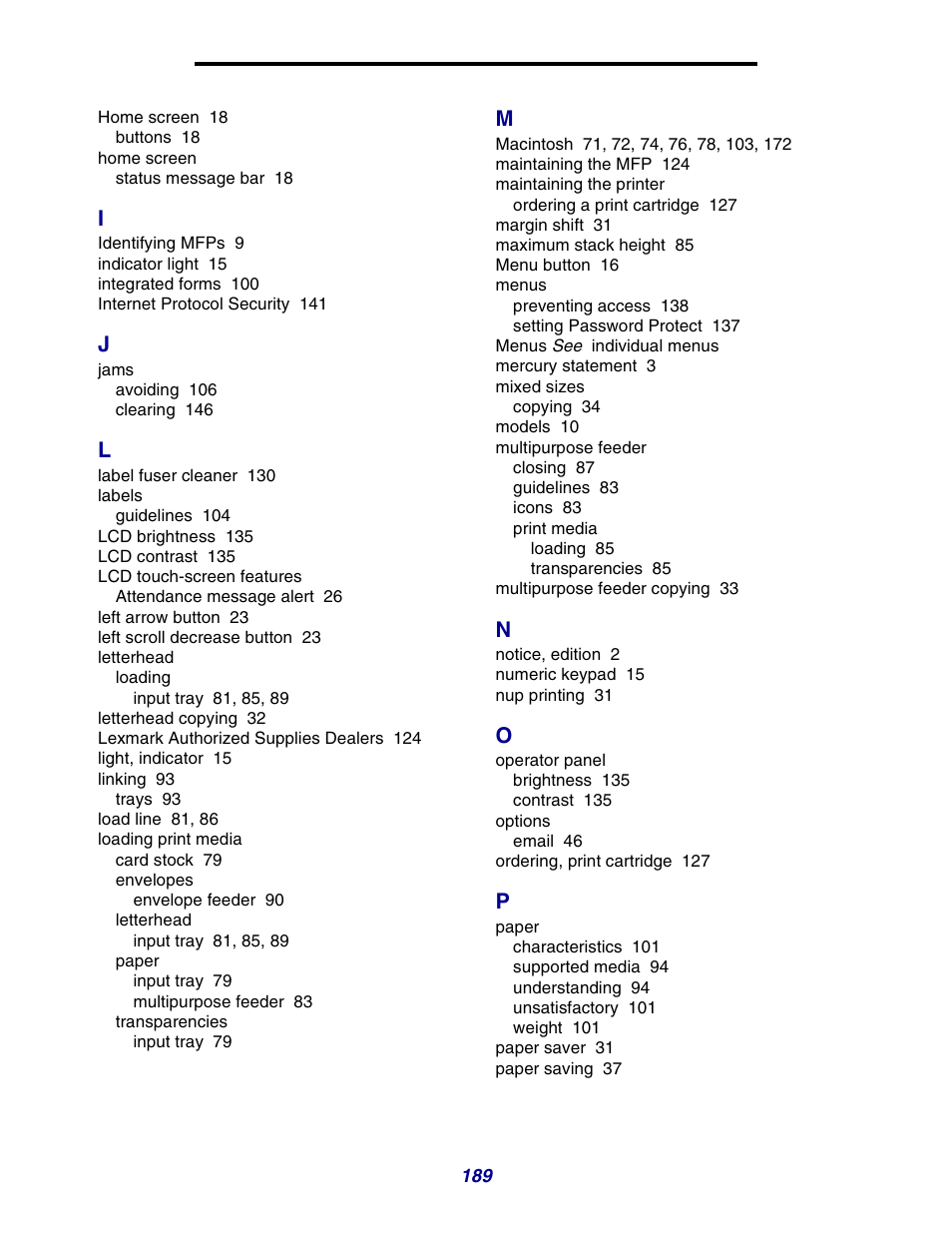 GPX X642 User Manual | Page 189 / 191