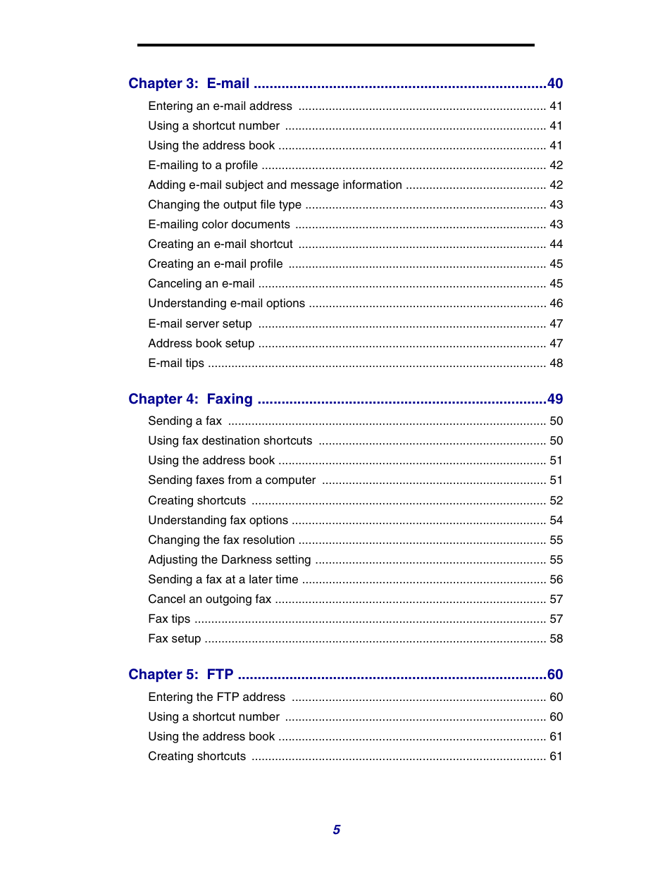 GPX X642 User Manual | Page 5 / 191