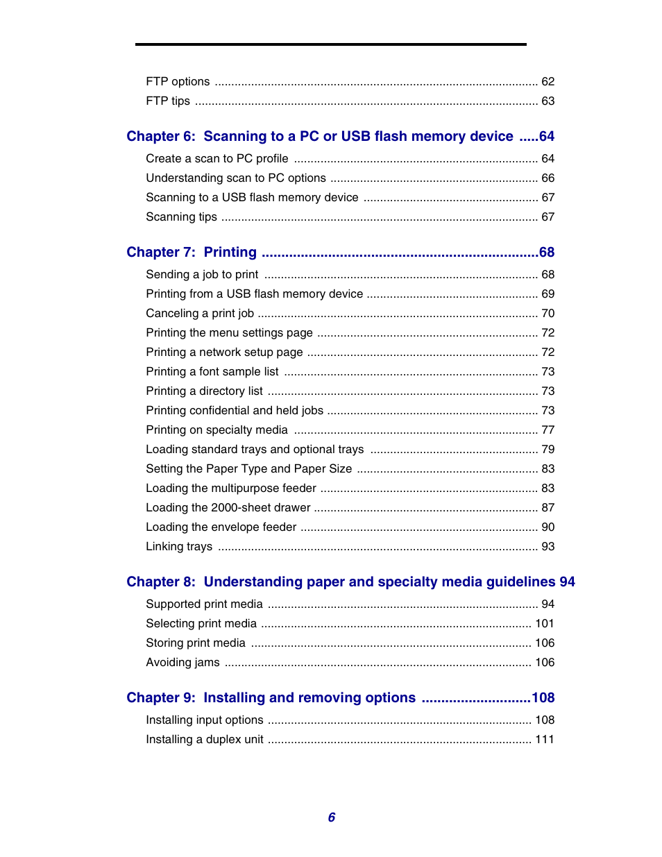 GPX X642 User Manual | Page 6 / 191
