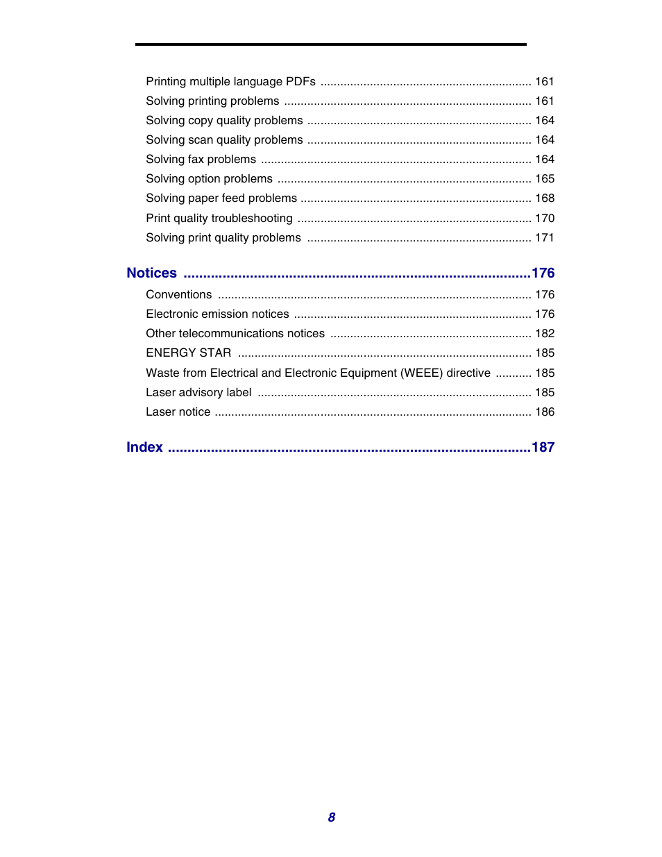 GPX X642 User Manual | Page 8 / 191