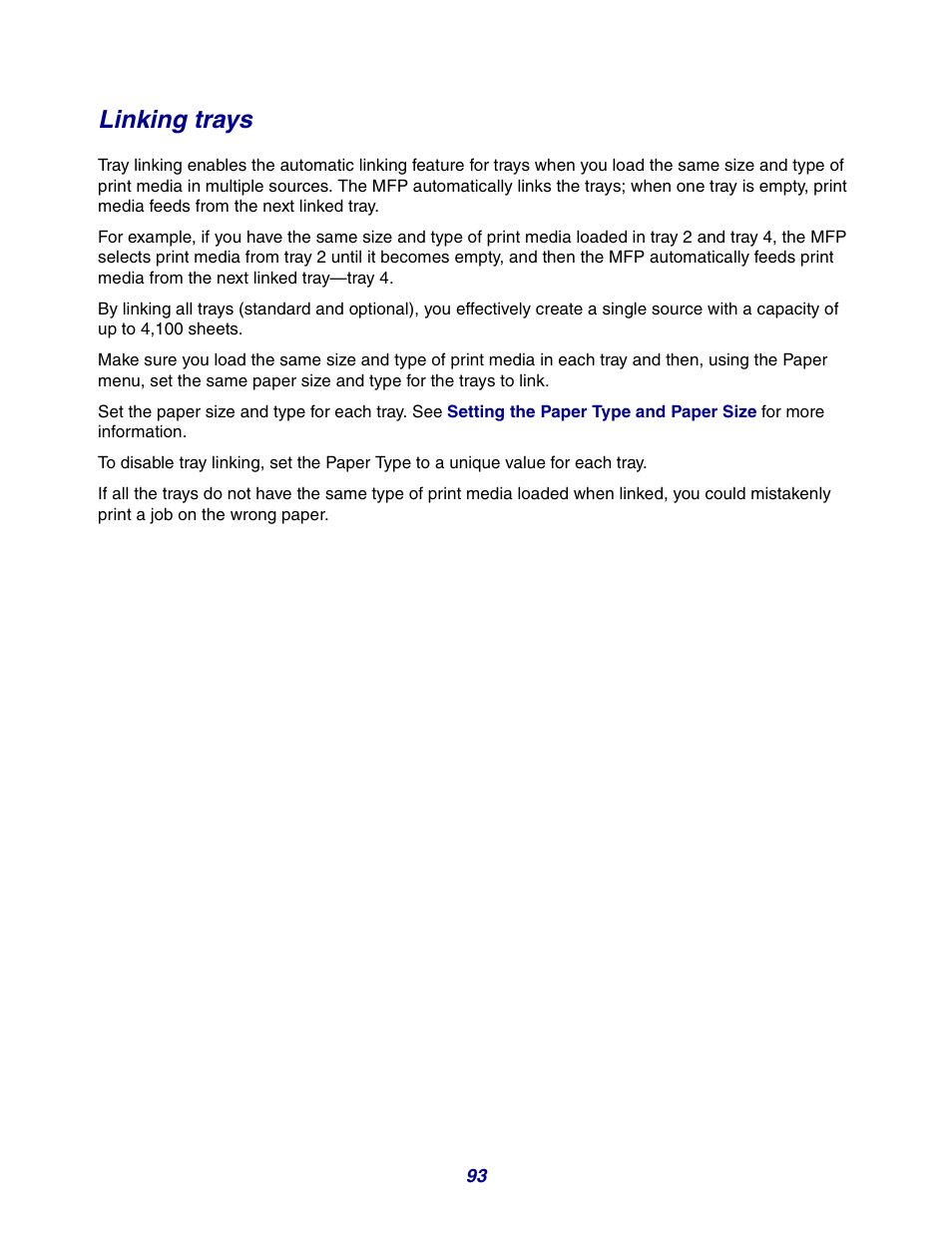 Linking trays | GPX X642 User Manual | Page 93 / 191