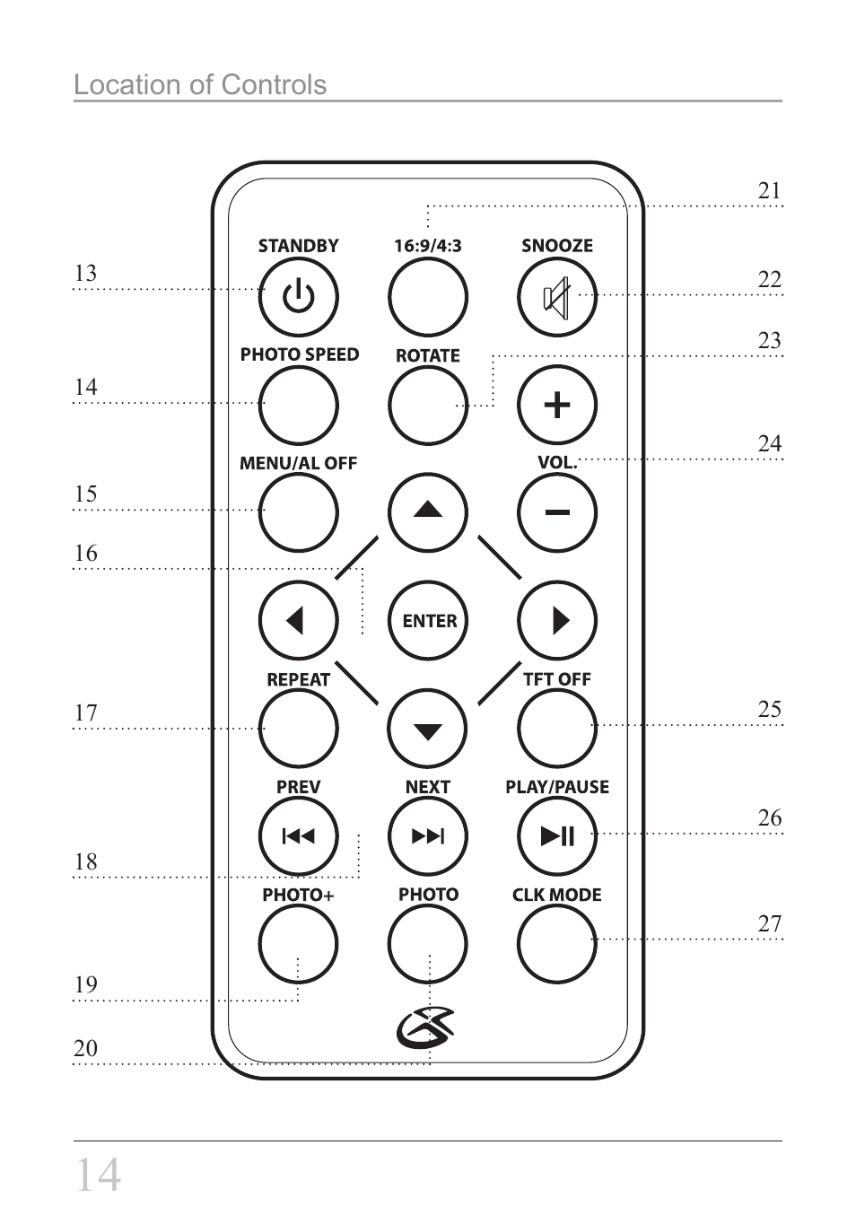GPX PF708 User Manual | Page 14 / 16