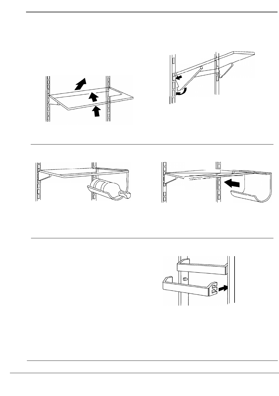 Shelves | GE Monogram ZS48N User Manual | Page 12 / 24