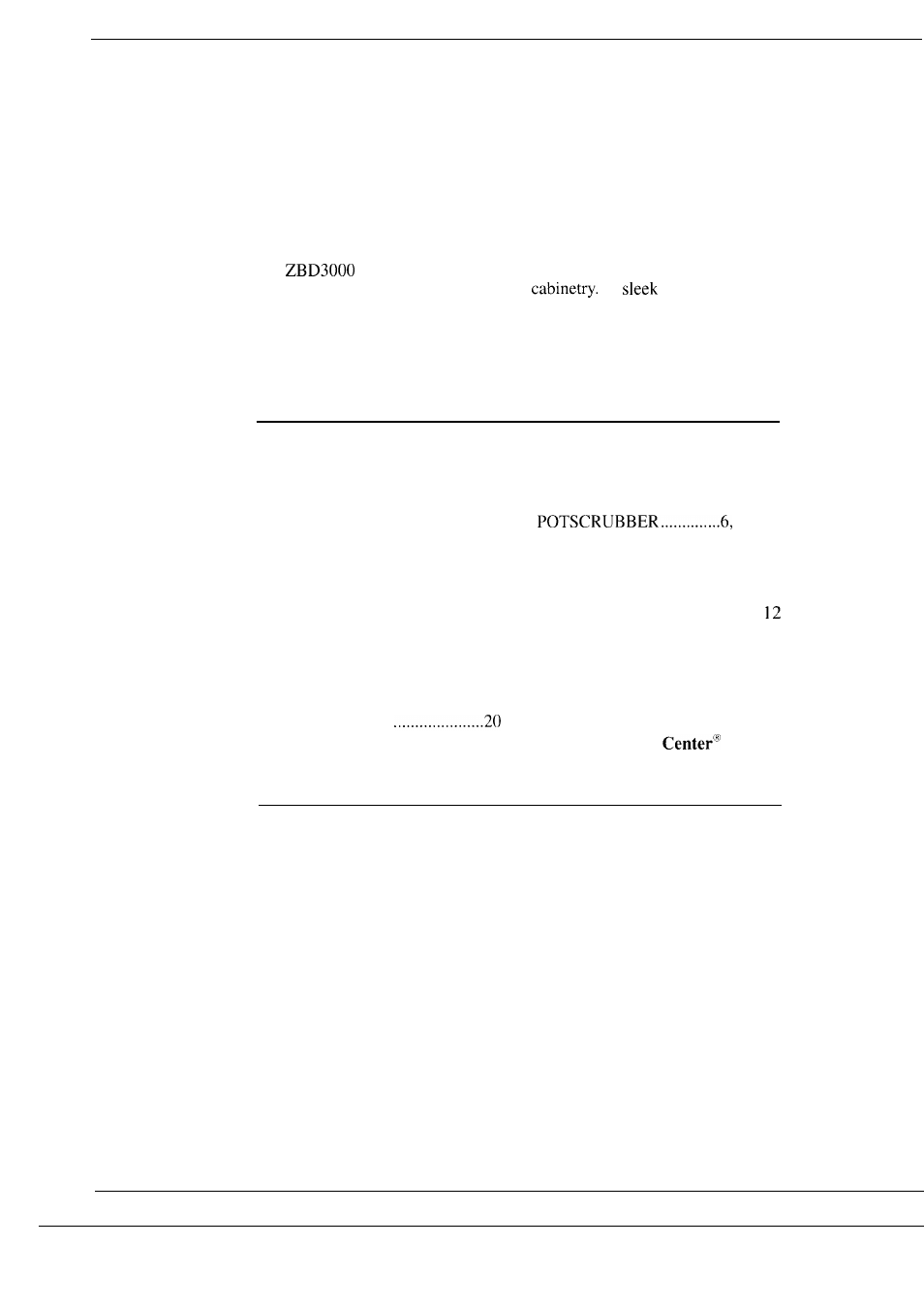 GE Monogram ZBD3000 User Manual | Page 2 / 28