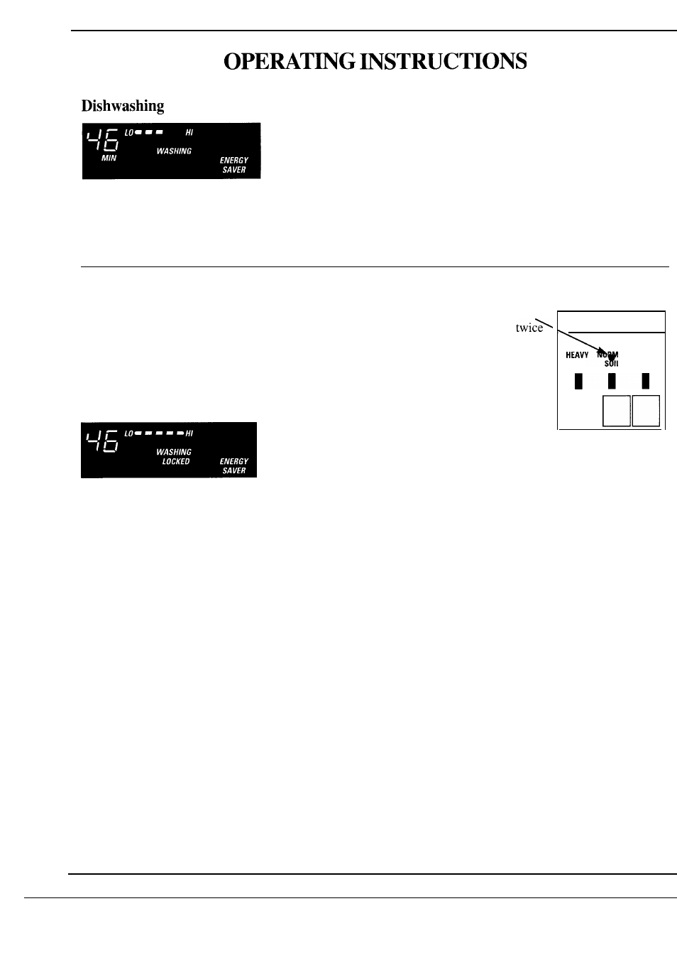 Dishwasher shortcuts, Lock controls feature | GE Monogram ZBD3000 User Manual | Page 8 / 28