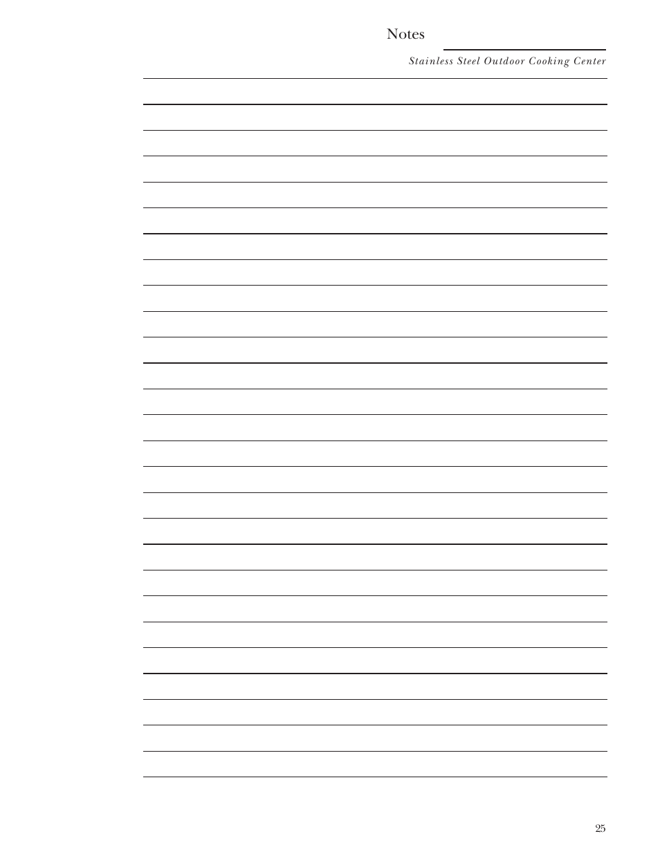 GE Monogram Gas Grill User Manual | Page 25 / 32