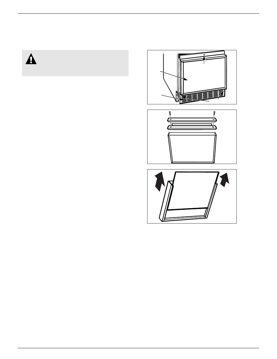 Changing the lower access panel, Changing the lower, Access panel | GE Monogram ZDIB50 User Manual | Page 13 / 44