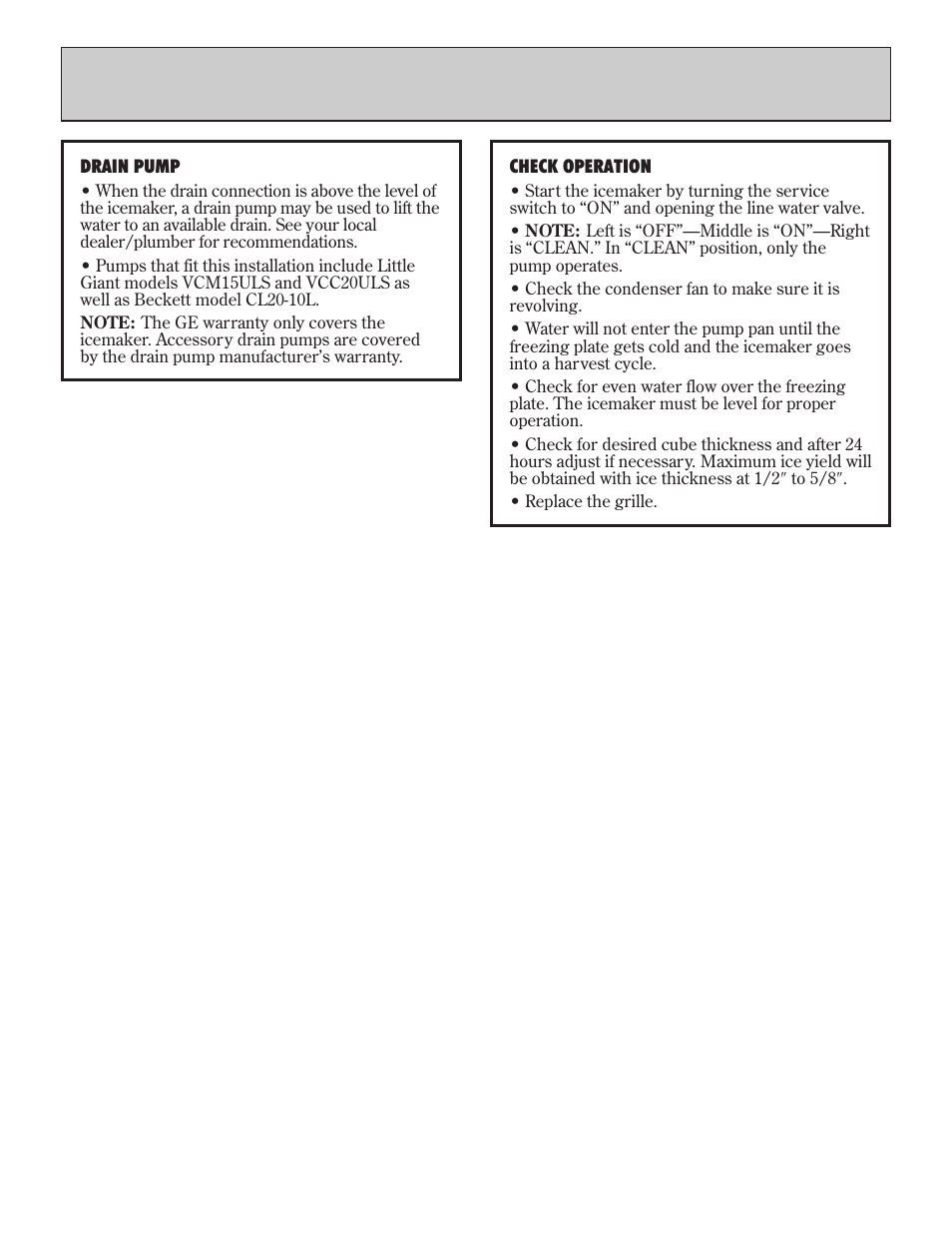 18 installation instructions | GE Monogram ZDIB50 User Manual | Page 18 / 44