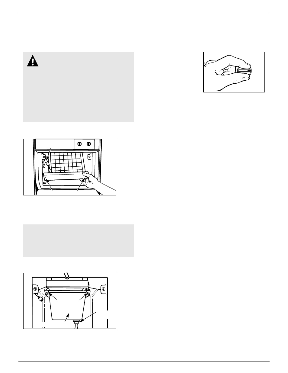 Sistema para fabricar hielo, Cuidado y limpieza | GE Monogram ZDIW50 User Manual | Page 30 / 44