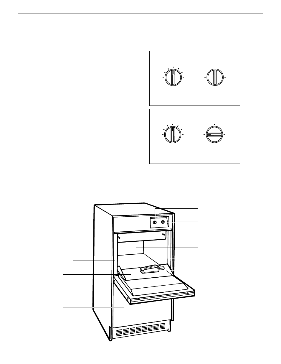 Controls, Features, 6operating your icemaker | Features of your icemaker, Setting the controls | GE Monogram ZDIW50 User Manual | Page 6 / 44