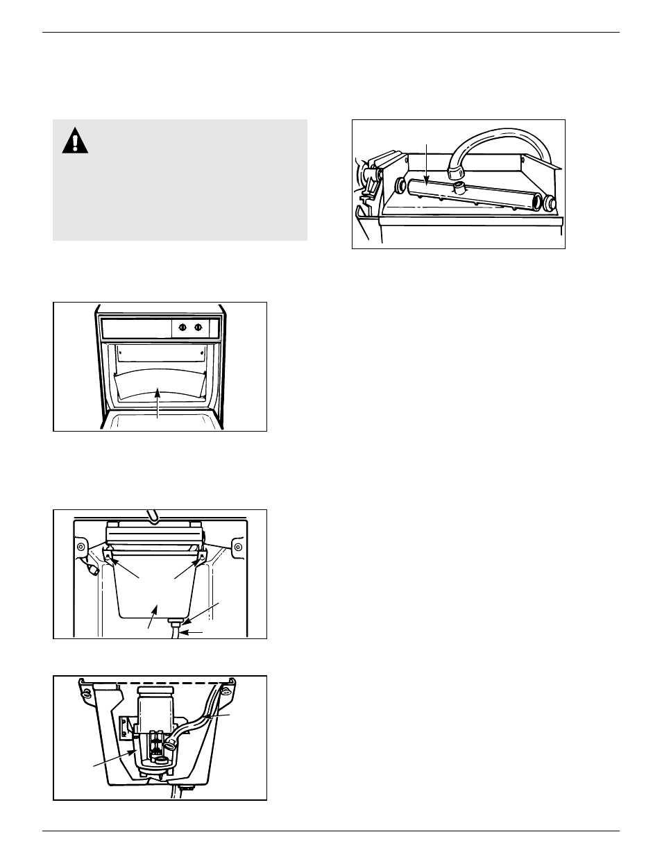 Inside parts of the icemaker, Cleaning the inside parts of the icemaker | GE Monogram ZDIW50 User Manual | Page 9 / 44