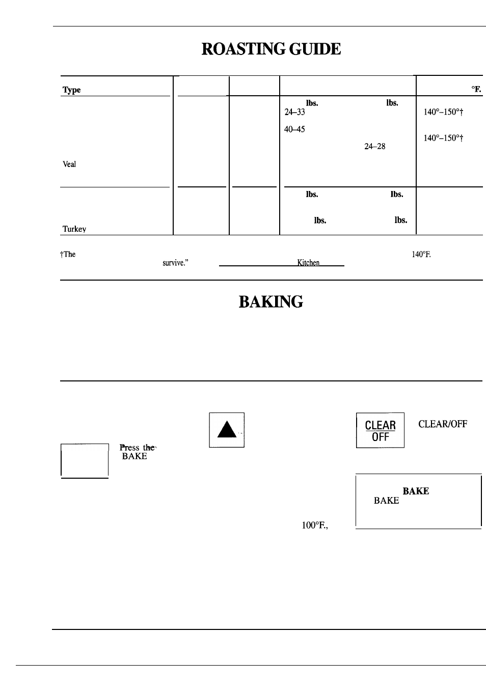 Baking –22, How to set your oven for baking, Bake | GE Monogram ZEK73WP User Manual | Page 18 / 40