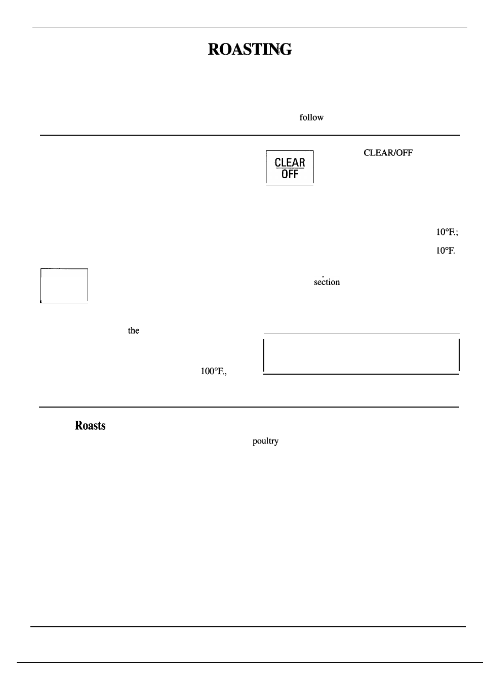 Roasting –26 | GE Monogram ZEK73WP User Manual | Page 23 / 40