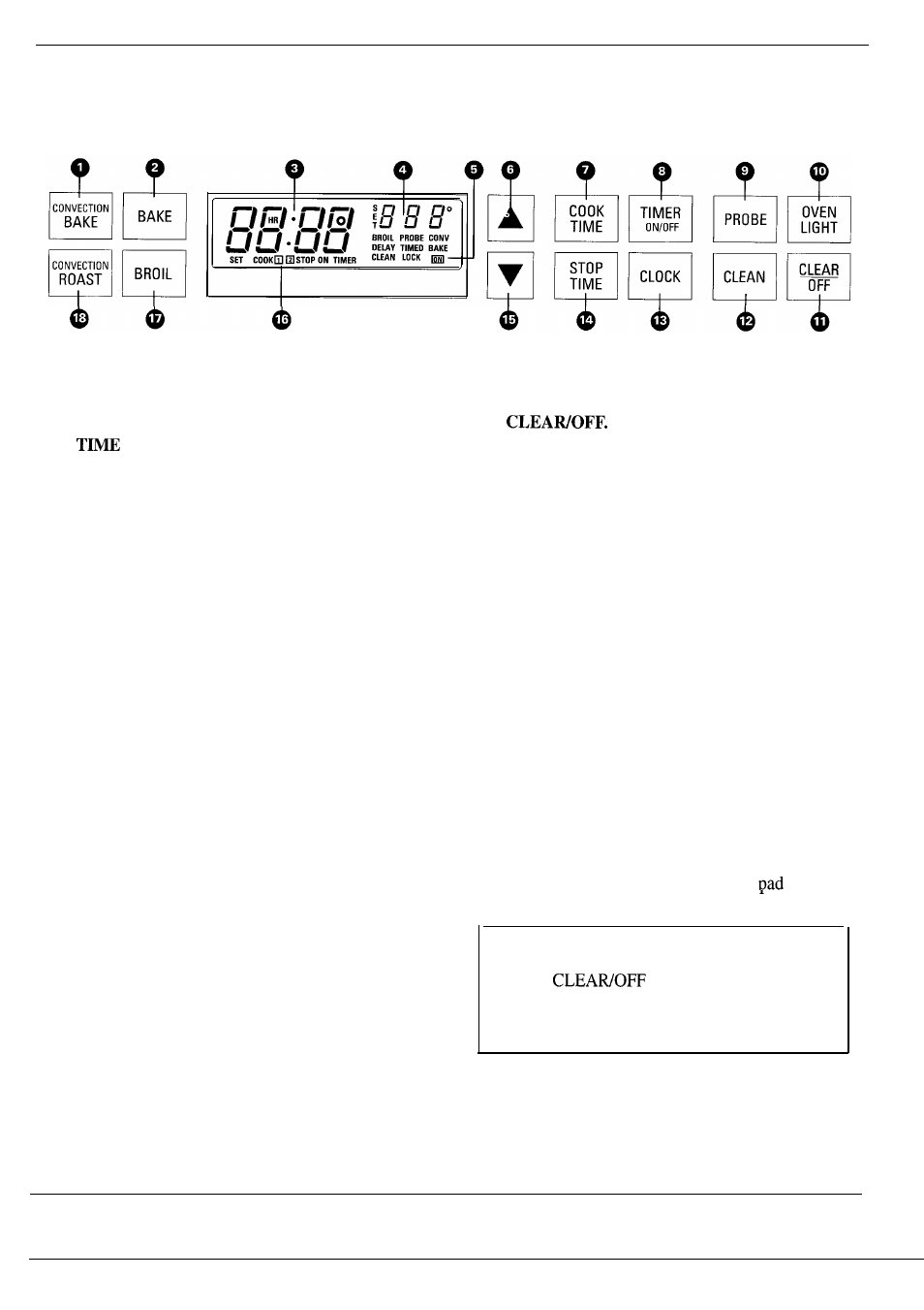 Control panel, Features of your oven control | GE Monogram ZEK73WP User Manual | Page 7 / 40