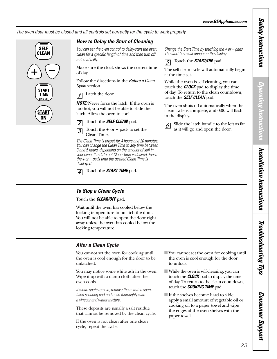 GE Monogram JGBP29 User Manual | Page 23 / 56