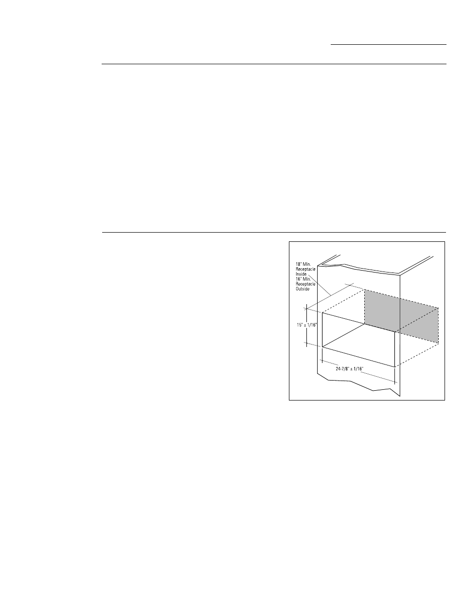 Installation preparation | GE Monogram ZEM200WV User Manual | Page 6 / 16