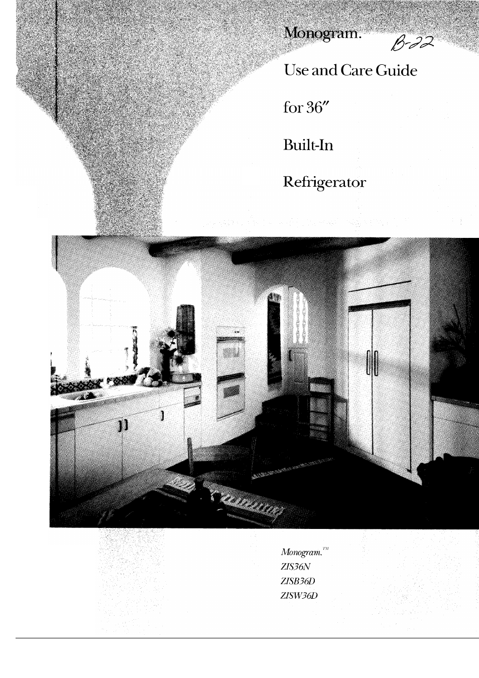GE Monogram ZIS36N User Manual | 24 pages