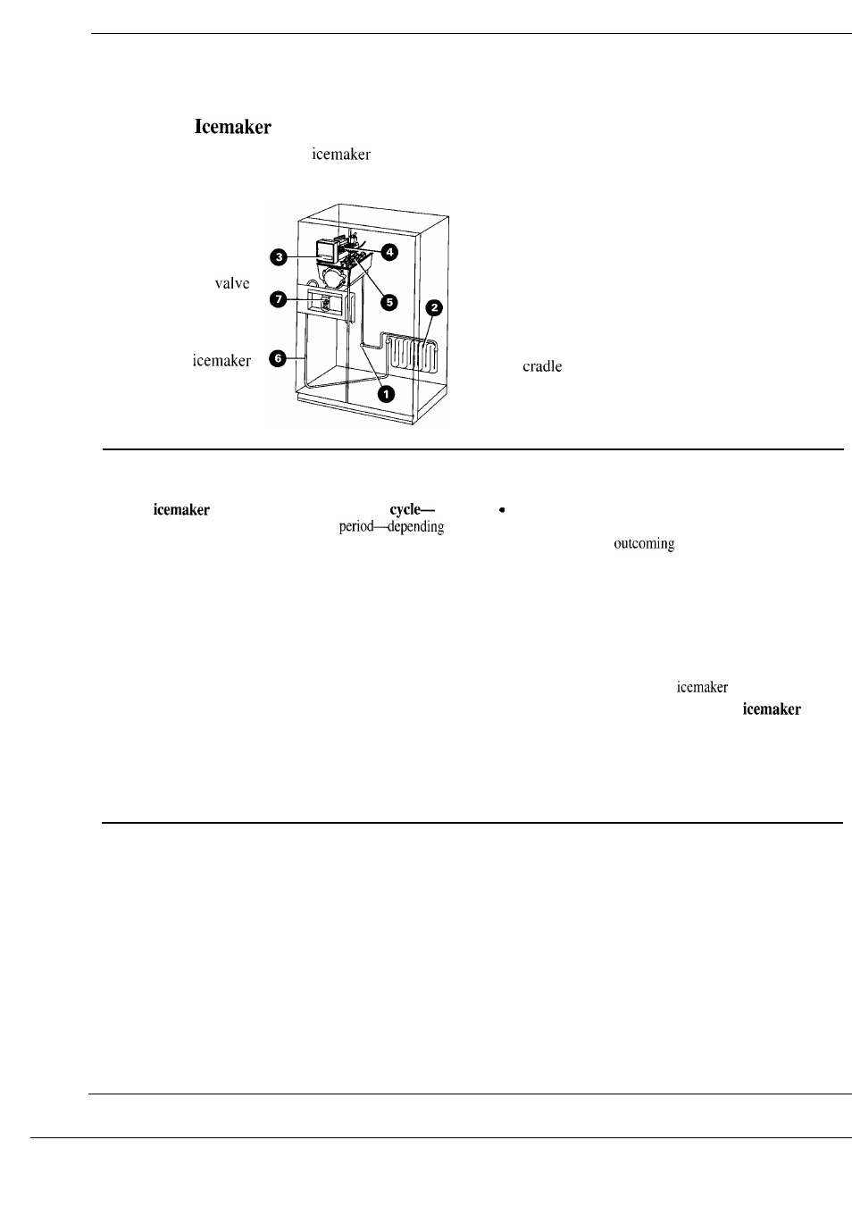 Ice and water dispenser –9, Ice & chilled water dispenser, Automatic and ice & chilled water dispenser | GE Monogram ZIS36N User Manual | Page 6 / 24