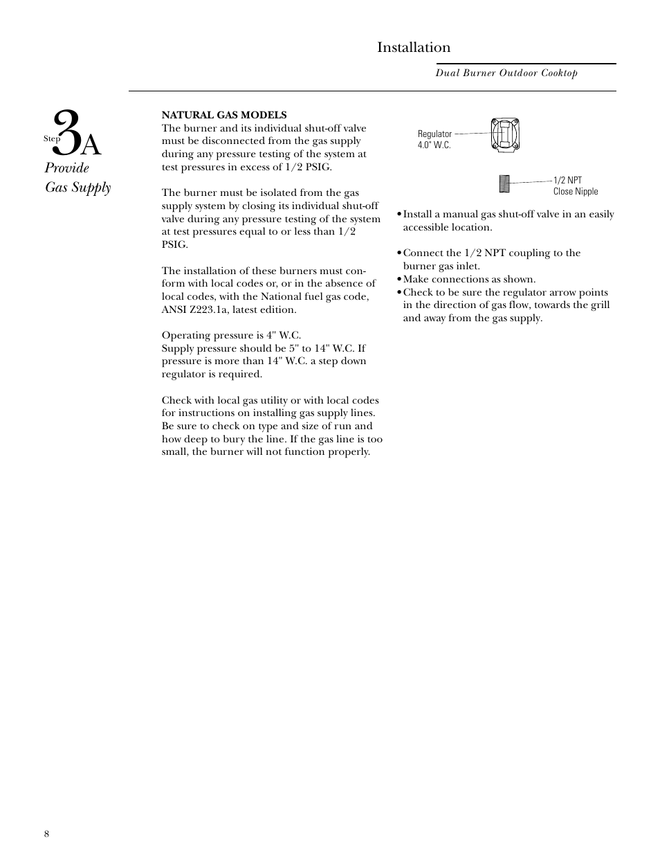 GE Monogram ZX2L SS User Manual | Page 8 / 12