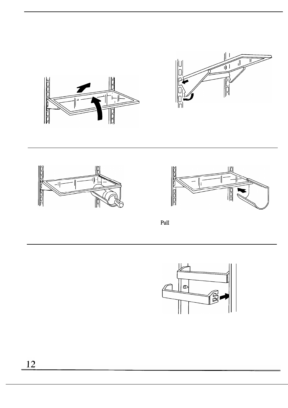Shelves | GE Monogram 36 User Manual | Page 12 / 24