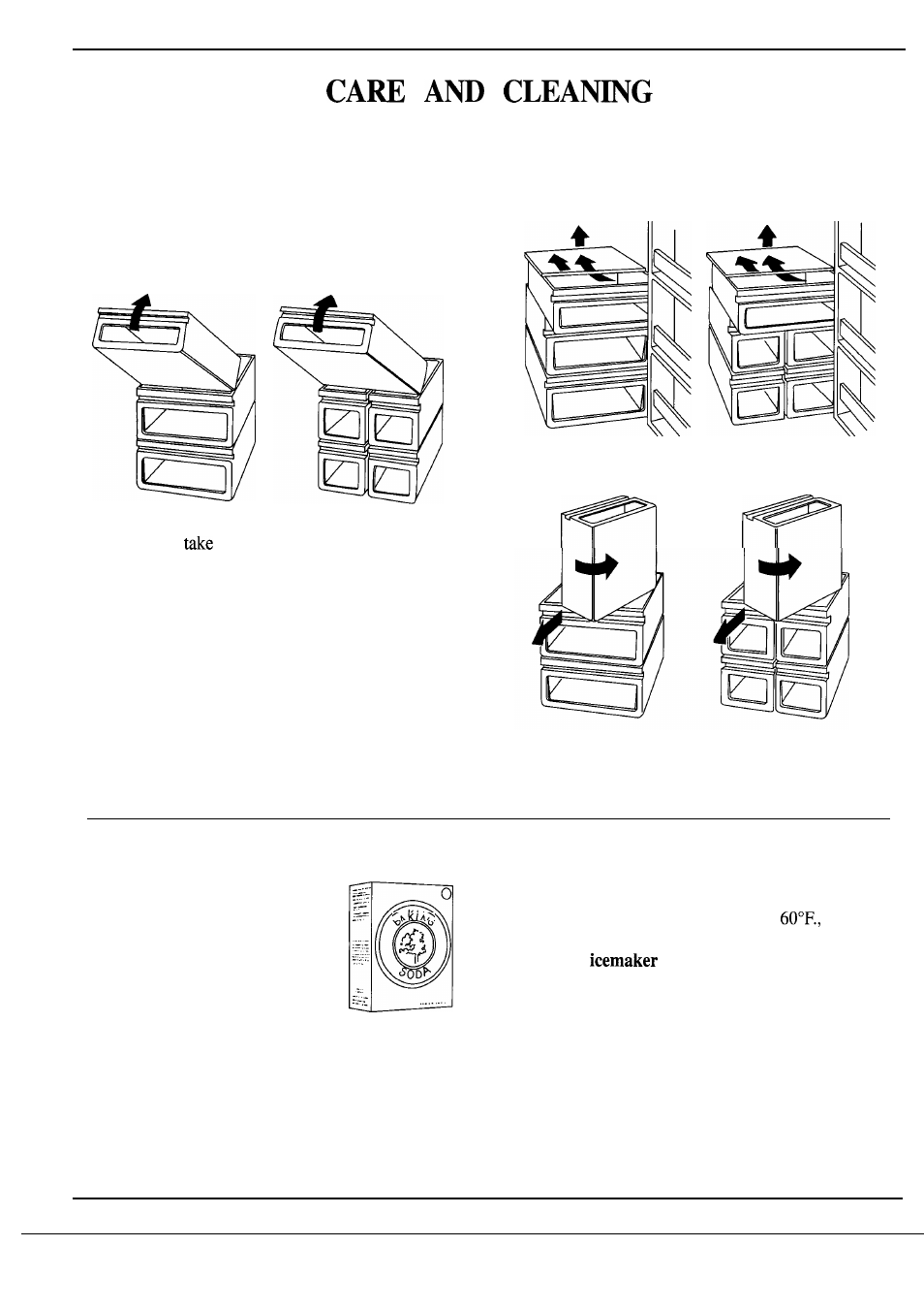 Drawer/cover removal, Vacation tips | GE Monogram 36 User Manual | Page 16 / 24