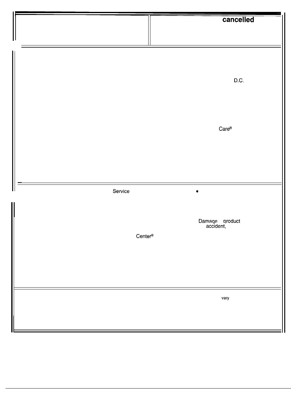 Warranty, What is not covered | GE Monogram 36 User Manual | Page 23 / 24
