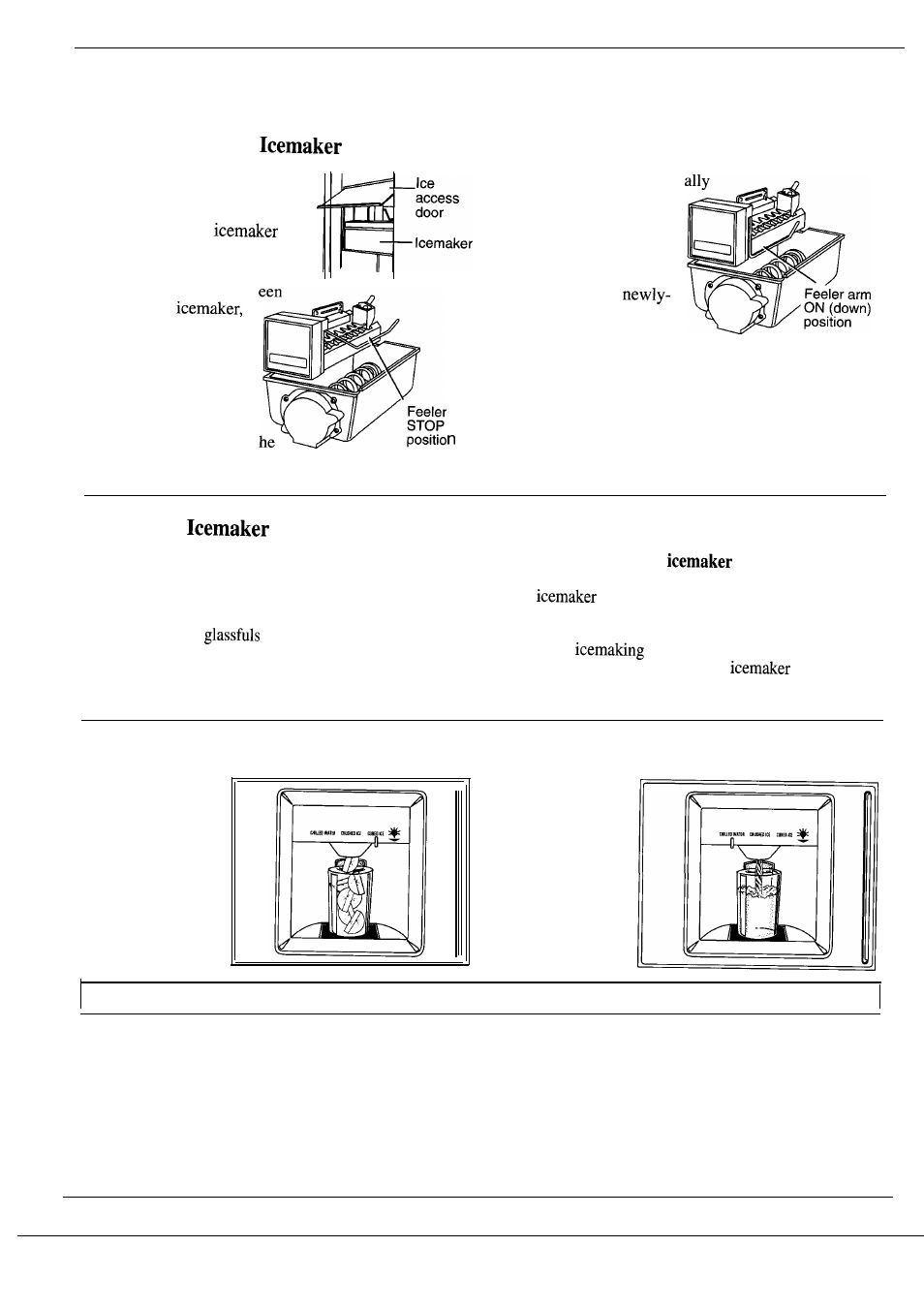 Before using your and dispenser, Once your and dispenser are in operation | GE Monogram 36 User Manual | Page 7 / 24