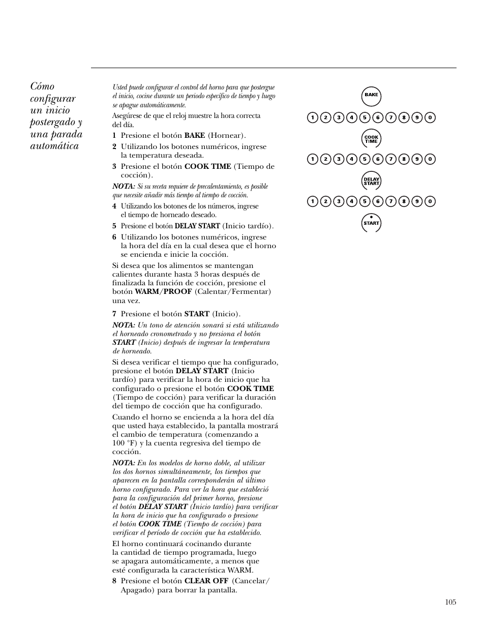 GE Monogram ZEK938 User Manual | Page 105 / 136