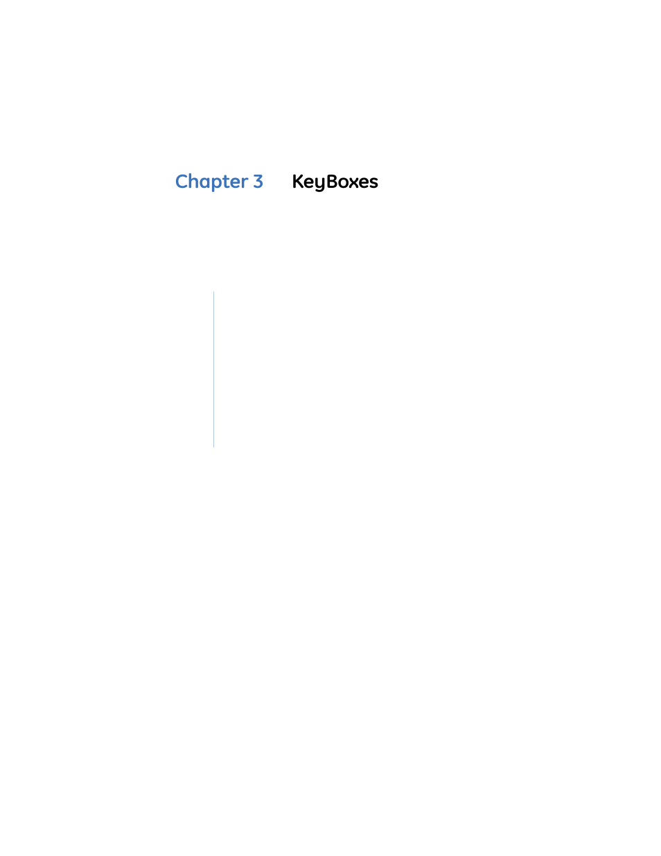 Chapter 3. keyboxes, Chapter 3 keyboxes | GE Monogram eKEY User Manual | Page 41 / 82