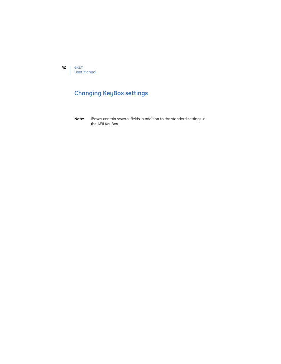 Changing keybox settings | GE Monogram eKEY User Manual | Page 50 / 82