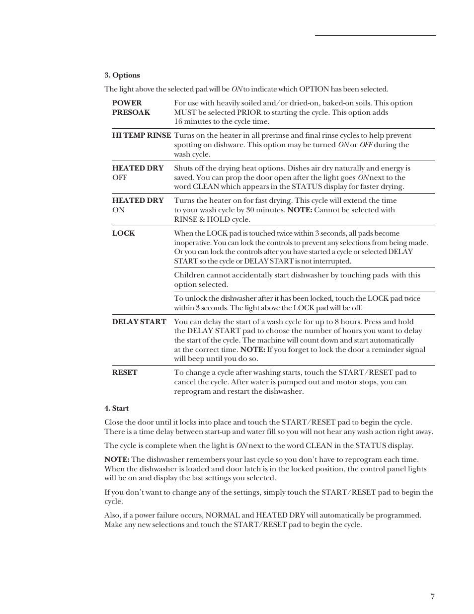 GE Monogram ZBD3500 User Manual | Page 7 / 24
