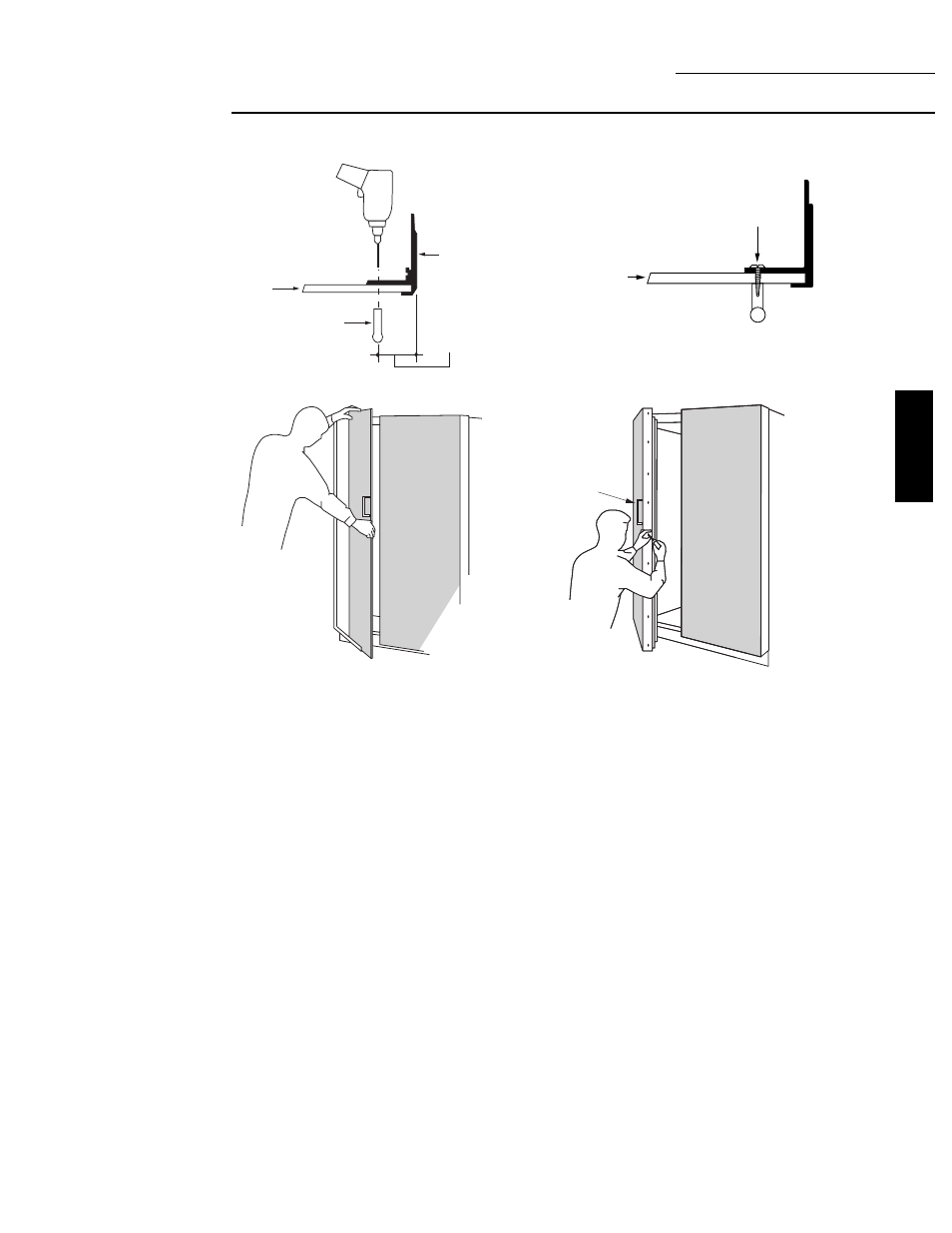 Zkh1 trim kit (for 1/4" panels) | GE Monogram ZISB42D User Manual | Page 23 / 48