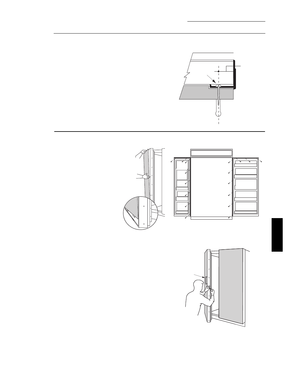 Zkht1 trim kit (for 3/4" panels) | GE Monogram ZISB42D User Manual | Page 35 / 48