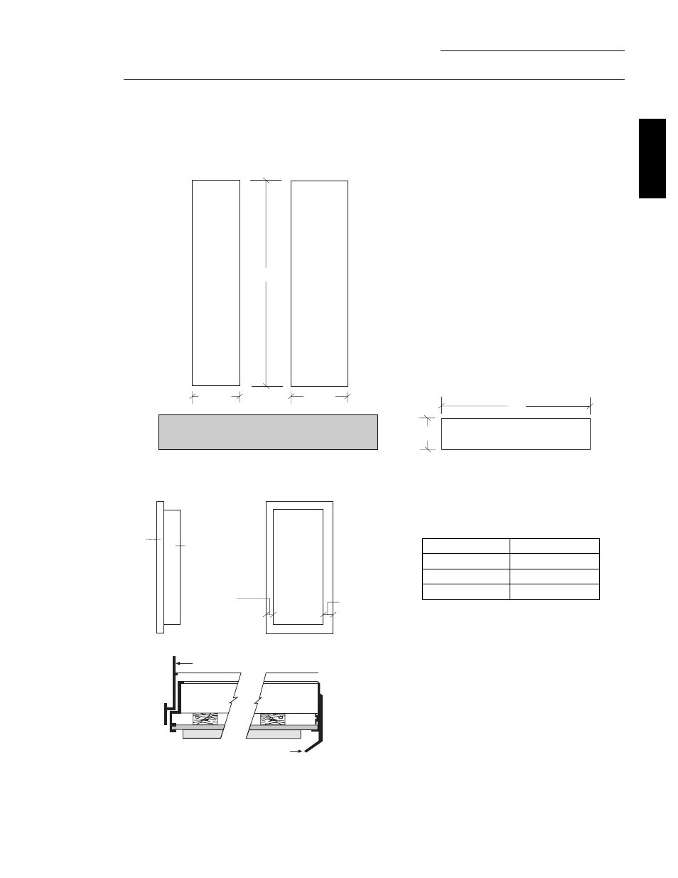 Custom panel dimensions | GE Monogram ZISB42D User Manual | Page 7 / 48