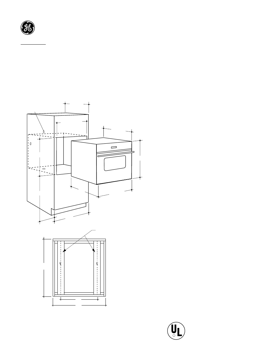 GE Monogram TM ZET837DBSB User Manual | 2 pages