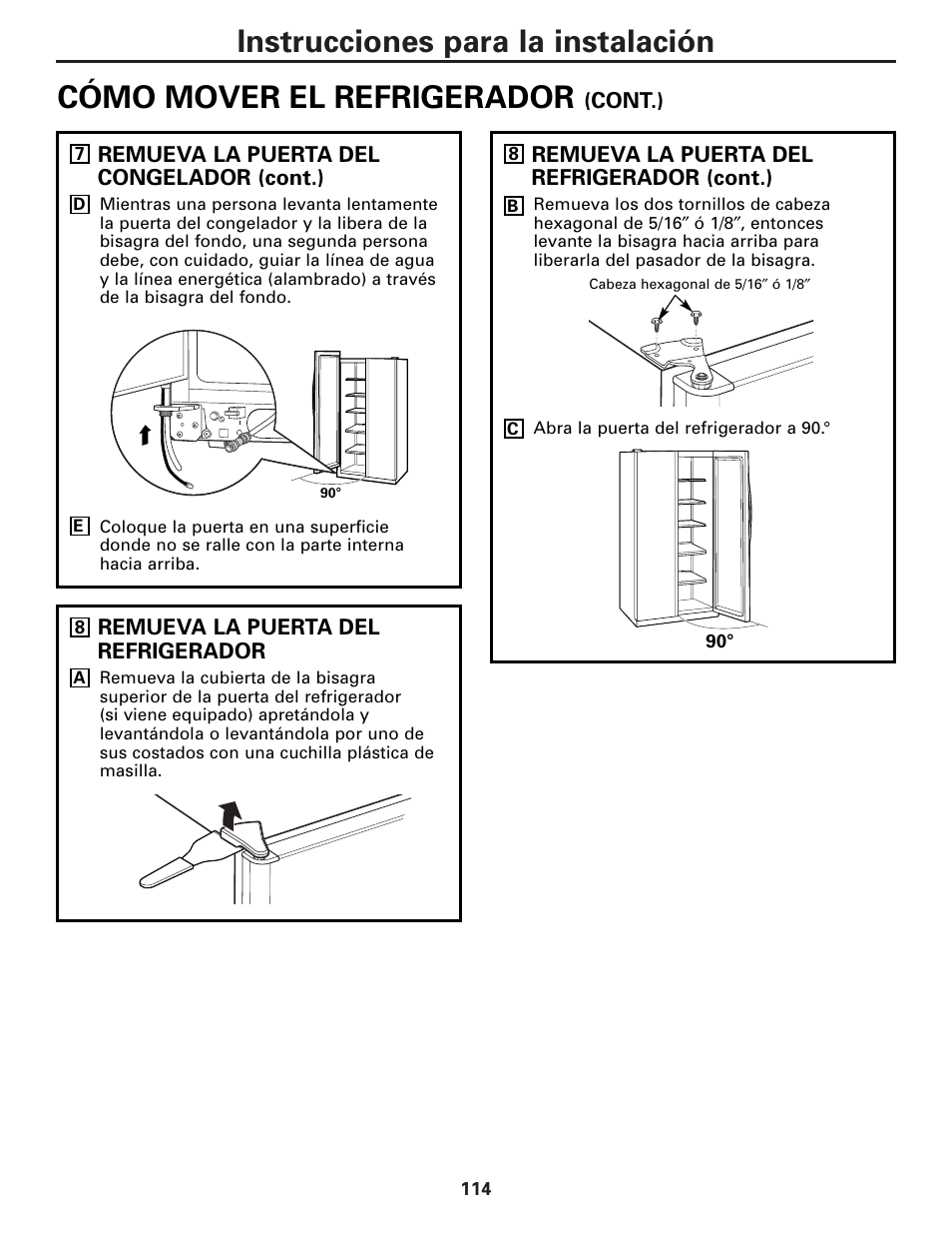 GE Monogram 22 User Manual | Page 114 / 132