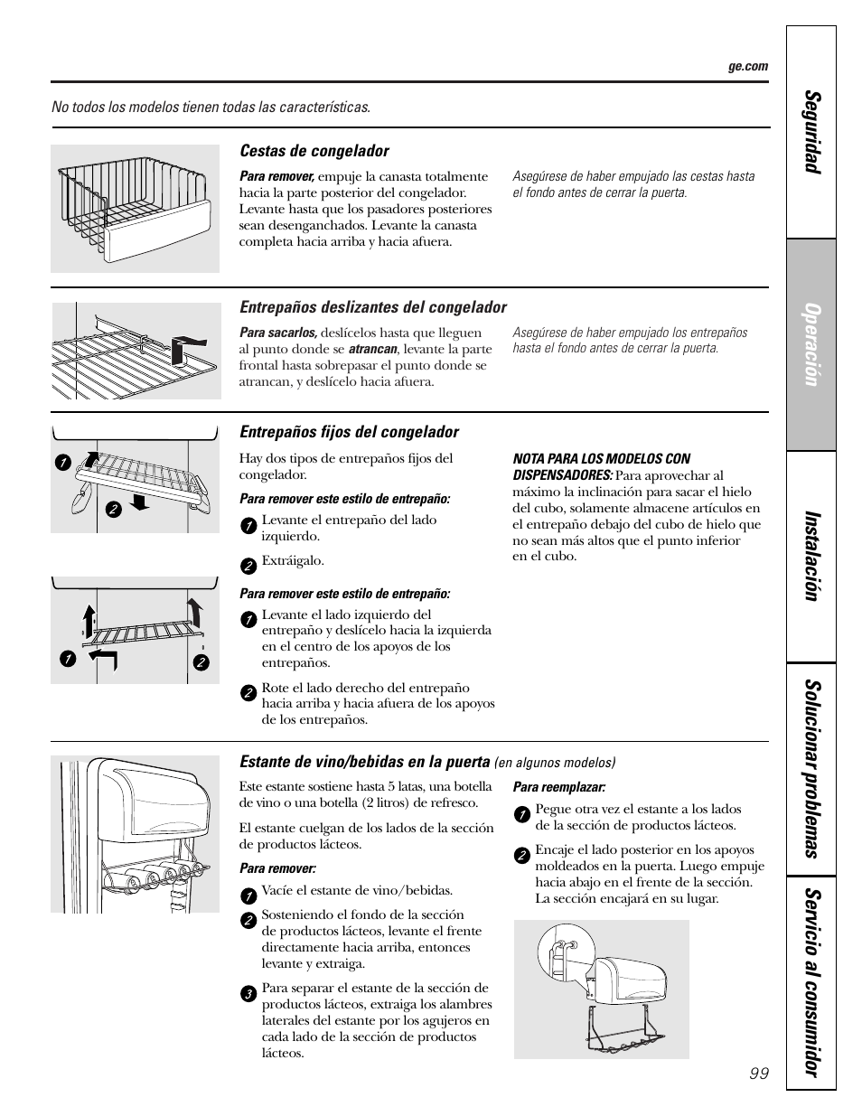 GE Monogram 22 User Manual | Page 99 / 132