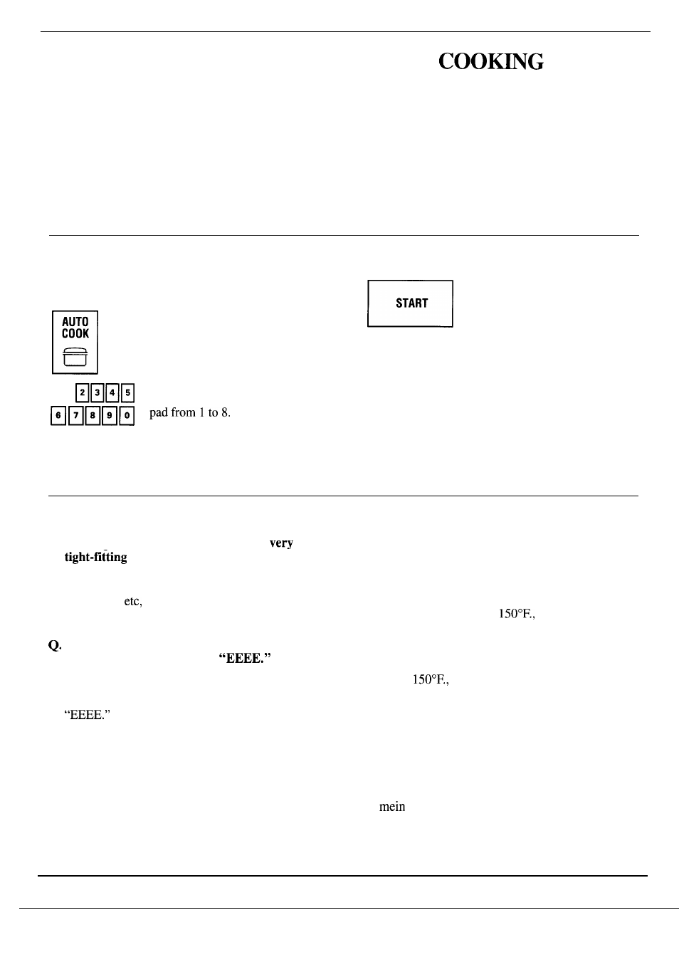 Auto cook, Automatic microwave, Setting the oven controls | Questions and answers | GE Monogram JET343G User Manual | Page 11 / 36