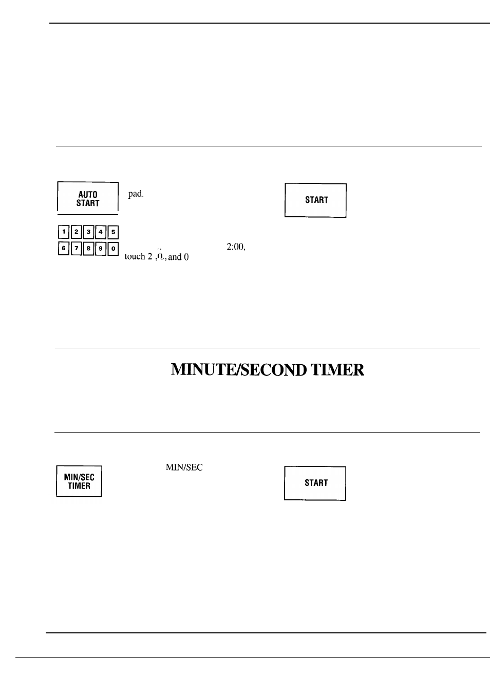 Auto start, Minute/second timer, How to time a 3-minute phone call | GE Monogram JET343G User Manual | Page 16 / 36