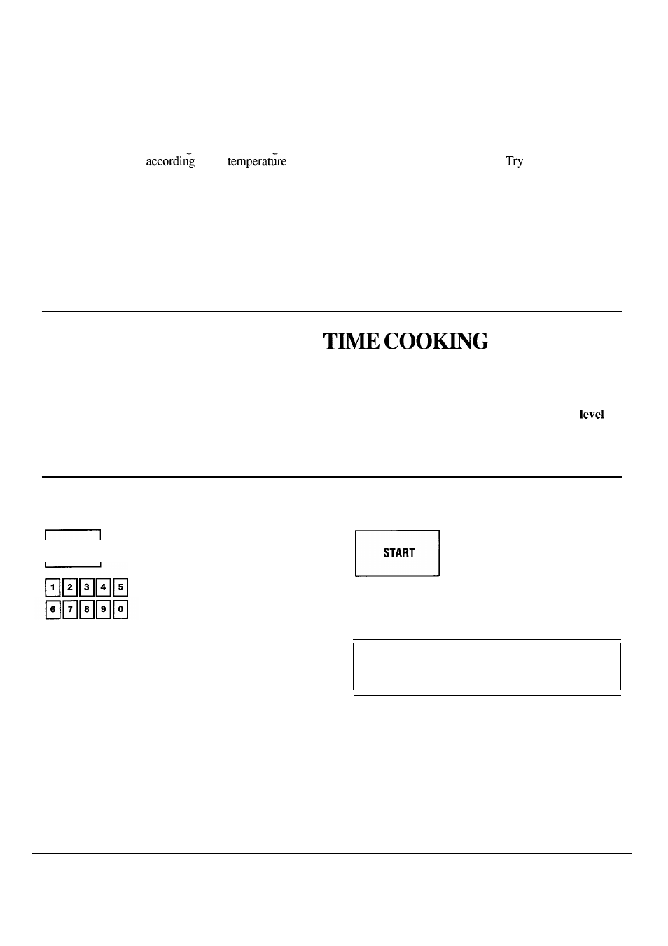 Cooking by time , 20, Microwave | GE Monogram JET343G User Manual | Page 19 / 36