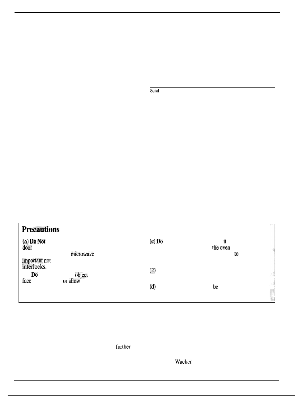 Appliance registration, Model and serial number, Location | GE Monogram JET343G User Manual | Page 3 / 36