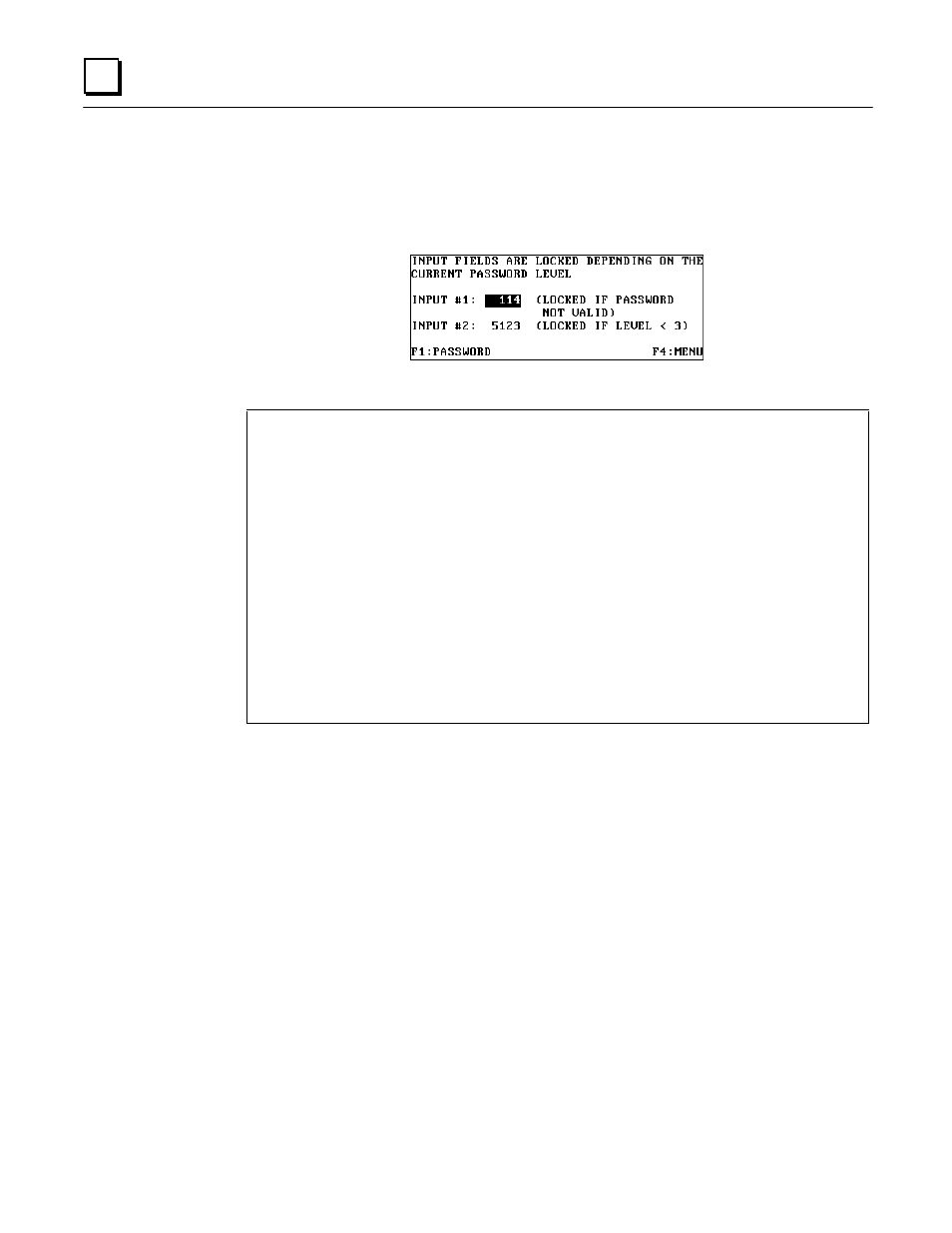 6locked input picture | GE Monogram GE Fanuc Automation GFK-1115 User Manual | Page 108 / 175