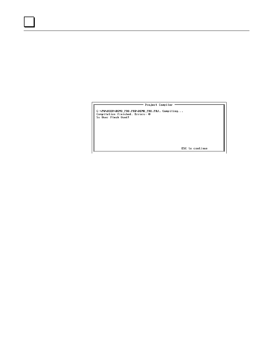 Compiling the project, Errors | GE Monogram GE Fanuc Automation GFK-1115 User Manual | Page 160 / 175
