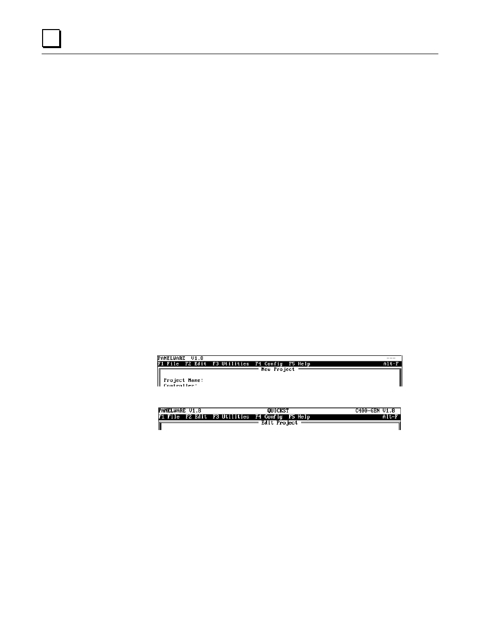 Pull-down menus (main menu), Window name | GE Monogram GE Fanuc Automation GFK-1115 User Manual | Page 30 / 175