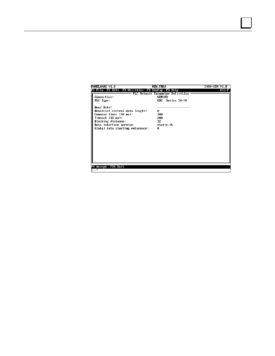 Plc network parameter definitions, 4plc network parameter definitions | GE Monogram GE Fanuc Automation GFK-1115 User Manual | Page 76 / 175