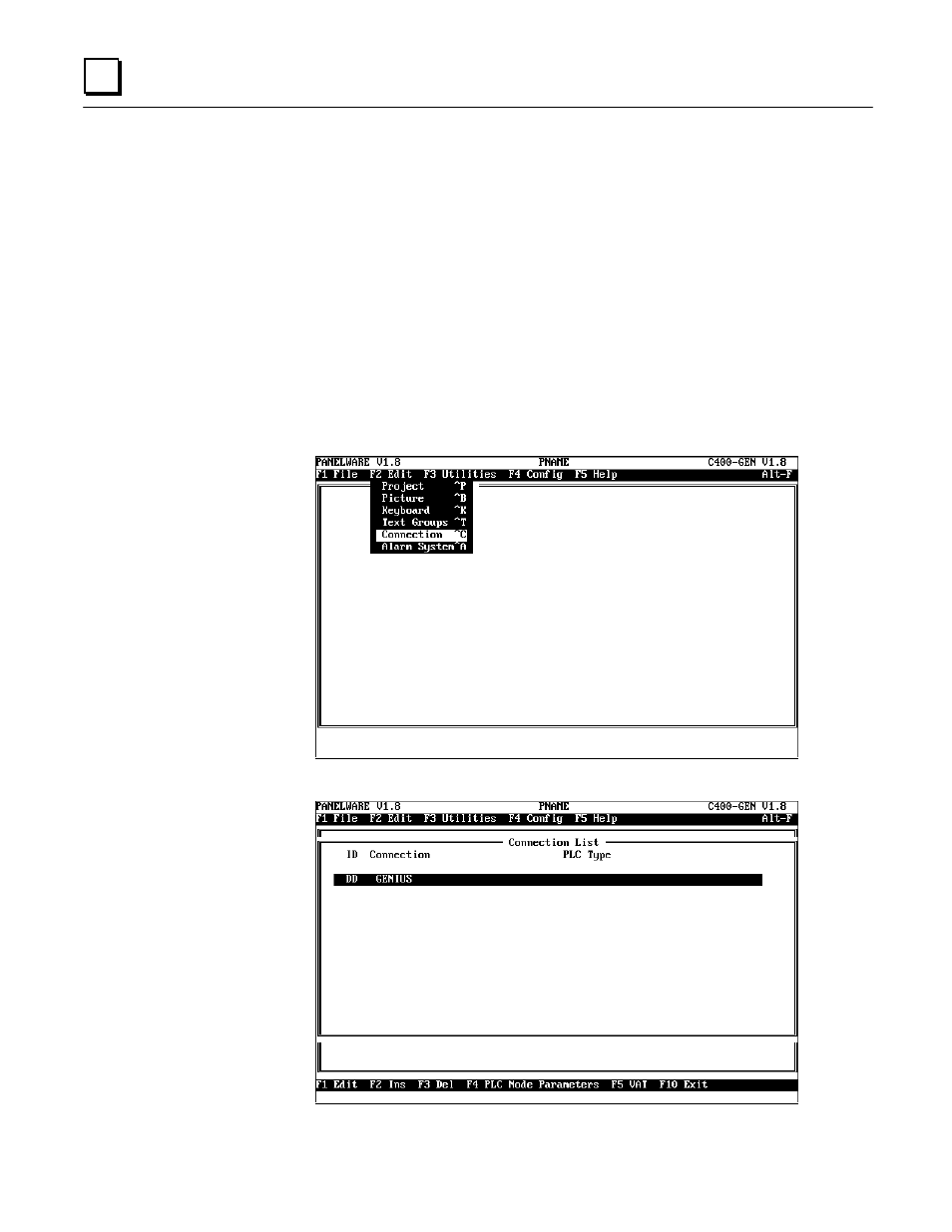 General information, Accessing the connection list | GE Monogram GE Fanuc Automation GFK-1115 User Manual | Page 82 / 175