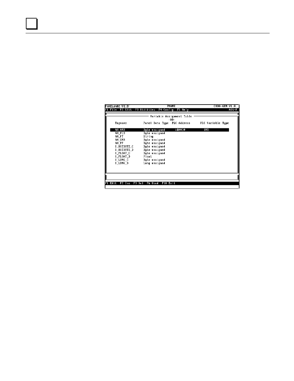 Editing the variable assignment table, Elements of the vat | GE Monogram GE Fanuc Automation GFK-1115 User Manual | Page 86 / 175